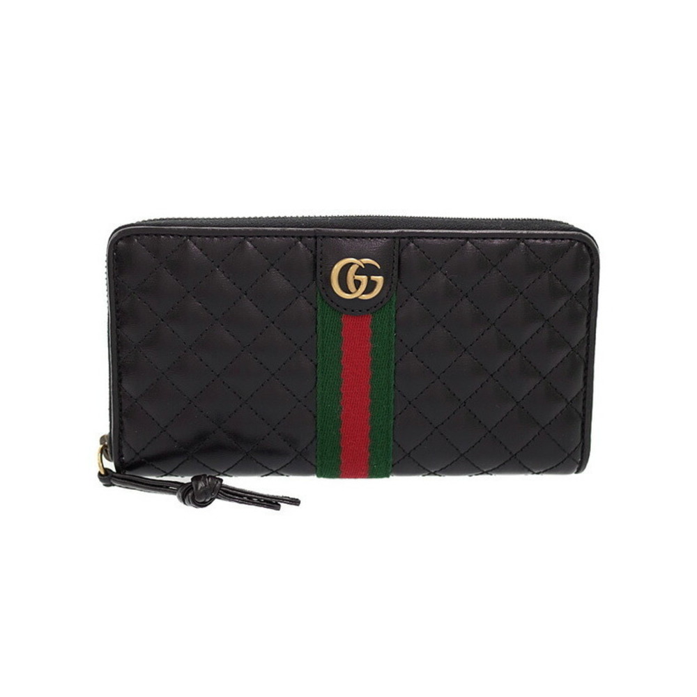 Gucci Wallet Zip GG Long - Picture 1 of 5